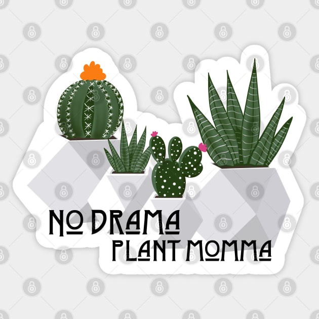 Plant momma Sticker by Jack00